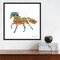 Southwestern Vibes IV Horse by Farida Zaman Canvas Art Framed